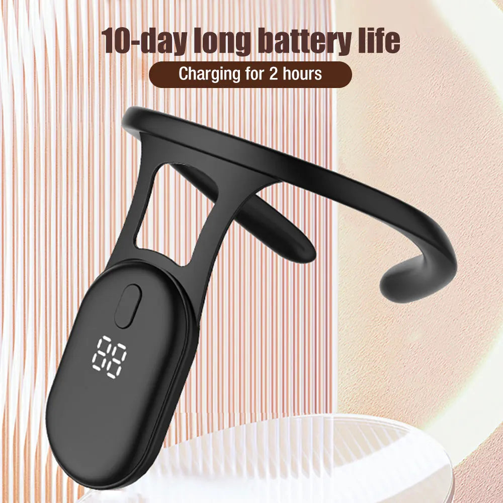 Smart Posture Corrector for Women, Smart Back Support, Smart Corrector for Hunchback, Back Posture Monitoring Improving the Hunchback Posture Corrector Vibrating, Universal for Men and Women(Black)